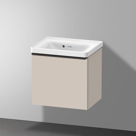 Duravit D-Neo hand washbasin with vanity unit with 1 pull-out compartment