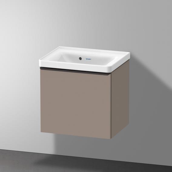 Duravit D-Neo hand washbasin with vanity unit with 1 pull-out compartment