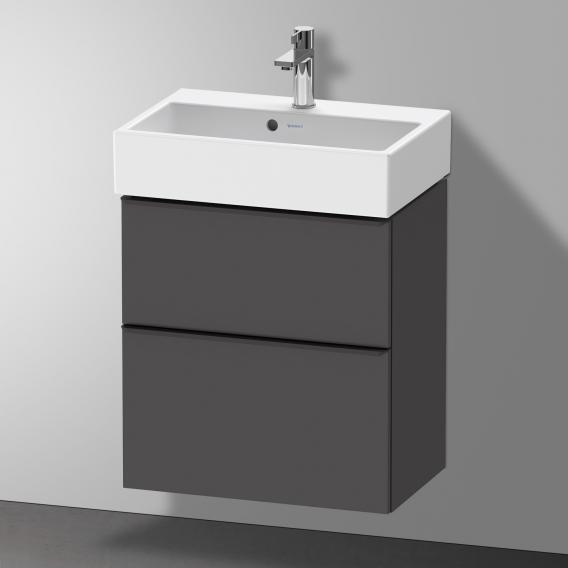 Duravit D-Neo 梳妝台 緊湊型，帶有 2 個拉出式隔層