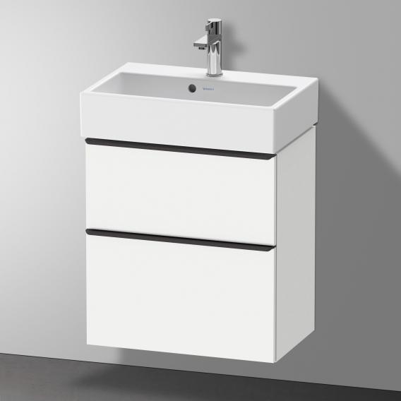 Duravit D-Neo 梳妝台 緊湊型，帶有 2 個拉出式隔層