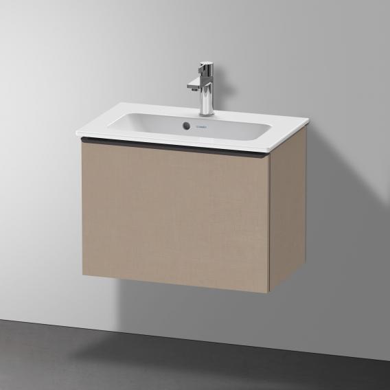 Duravit D-Neo 梳妝台 緊湊型，附 1 個拉出式隔層