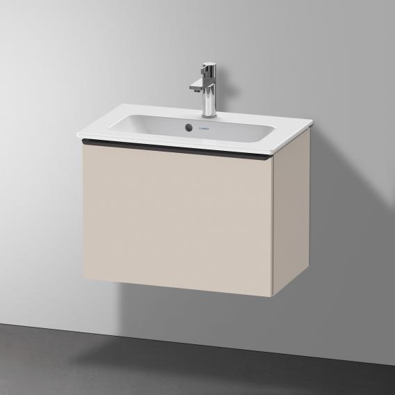 Duravit D-Neo 梳妝台 緊湊型，附 1 個拉出式隔層