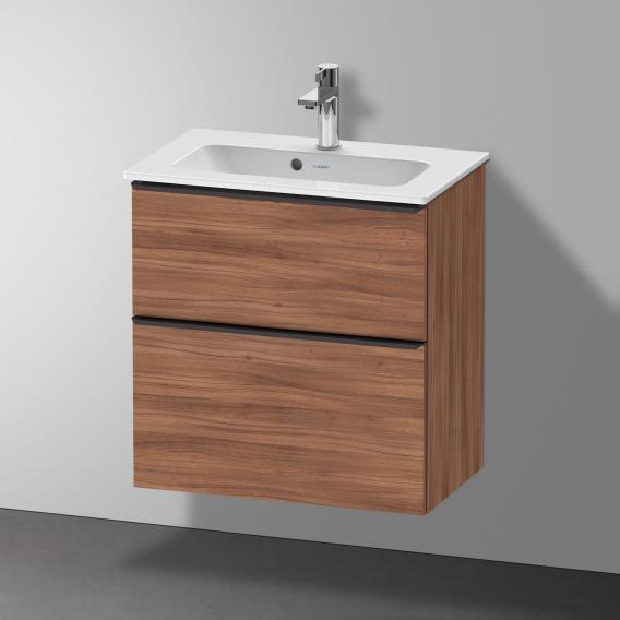 Duravit D-Neo vanity unit Compact with 2 pull-out compartments