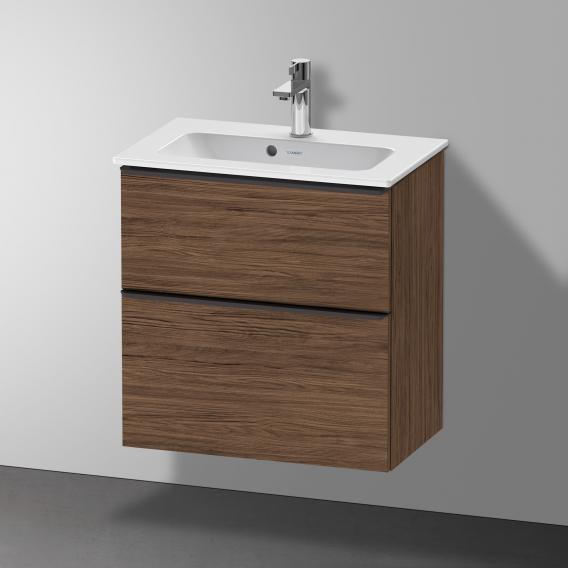 Duravit D-Neo vanity unit Compact with 2 pull-out compartments