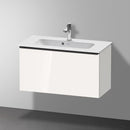 Duravit D-Neo vanity unit Compact with 1 pull-out compartment