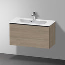 Duravit D-Neo vanity unit Compact with 1 pull-out compartment