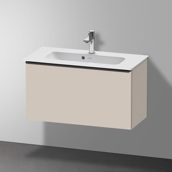 Duravit D-Neo 梳妝台 緊湊型，附 1 個拉出式隔層