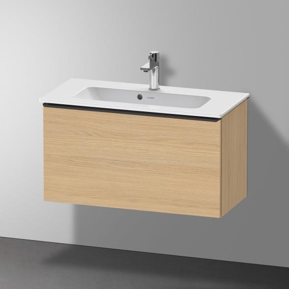 Duravit D-Neo 梳妝台 緊湊型，附 1 個拉出式隔層