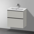 Duravit D-Neo vanity unit Compact with 2 pull-out compartments
