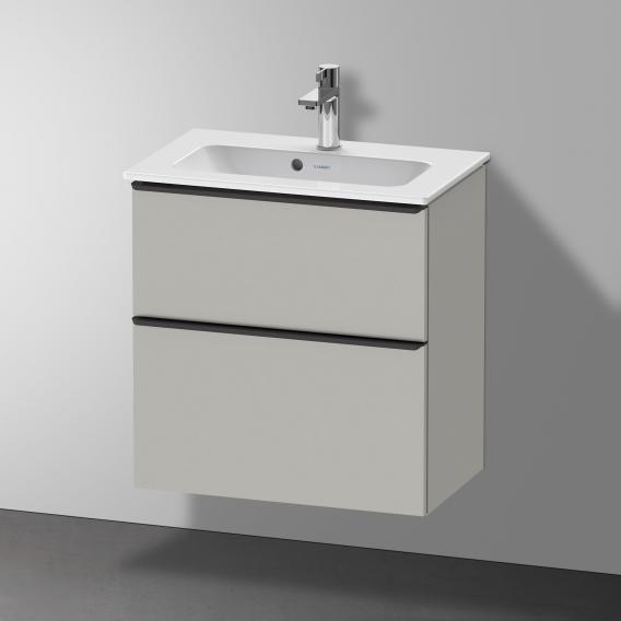 Duravit D-Neo 梳妝台 緊湊型，帶有 2 個拉出式隔層