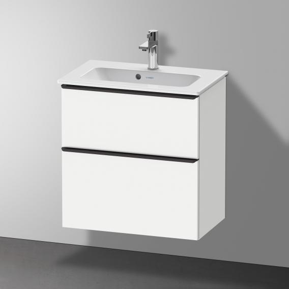 Duravit D-Neo 梳妝台 緊湊型，帶有 2 個拉出式隔層