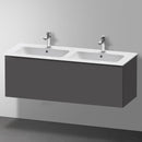 Duravit D-Neo vanity unit for double washbasin with 1 pull-out compartment