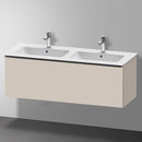Duravit D-Neo vanity unit for double washbasin with 1 pull-out compartment