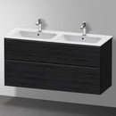 Duravit D-Neo vanity unit for double washbasin with 2 pull-out compartments