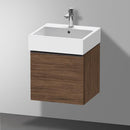 Duravit D-Neo vanity unit with 1 pull-out compartment dark walnut