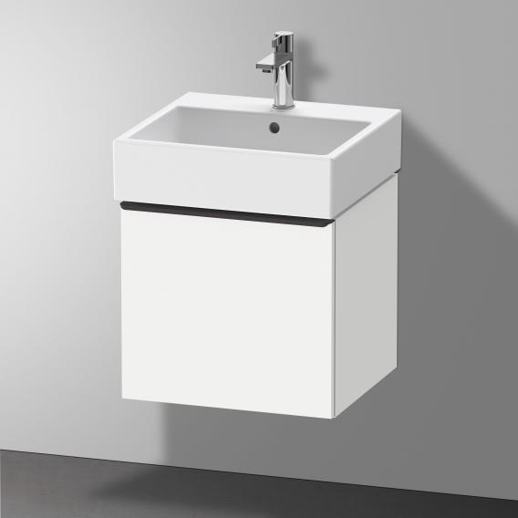 Duravit D-Neo 梳妝台搭配 1 個拉出式隔層 霧面白色