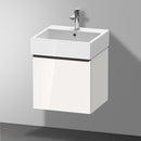 Duravit D-Neo vanity unit with 1 pull-out compartment white high gloss