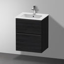 Duravit D-Neo vanity unit for hand washbasin with 2 pull-out compartments