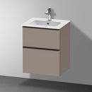 Duravit D-Neo vanity unit for hand washbasin with 2 pull-out compartments