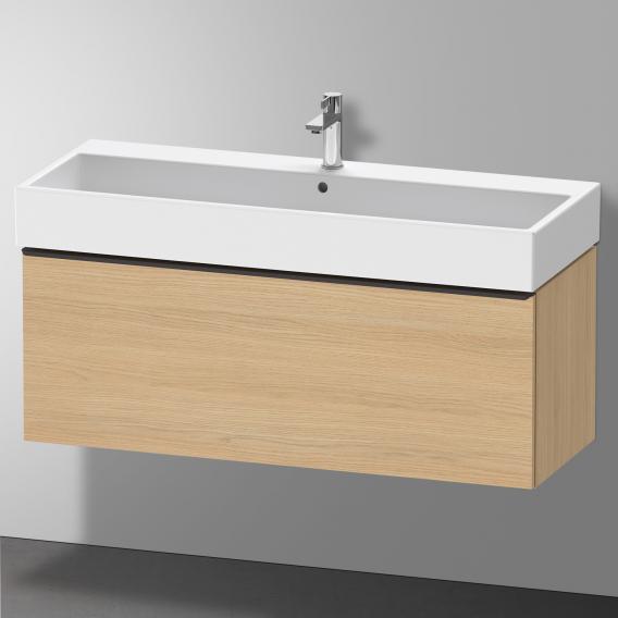 Duravit D-Neo 梳妝台搭配 1 個拉出式隔層天然橡木