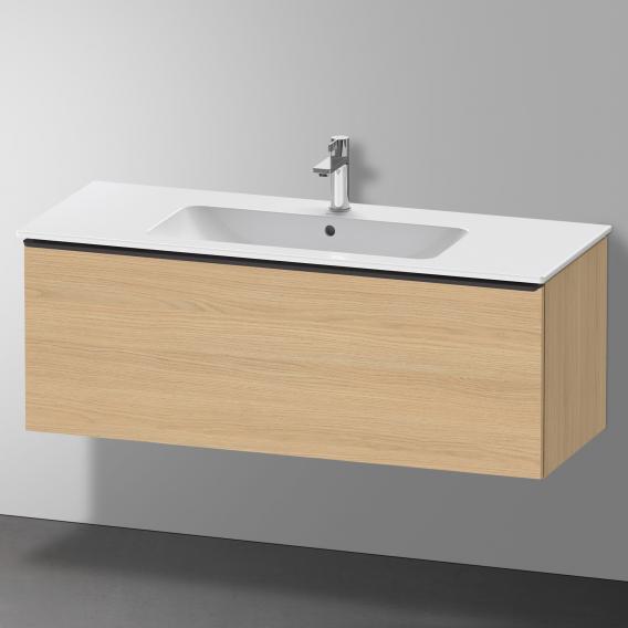 Duravit D-Neo vanity unit with 1 pull-out compartment natural oak