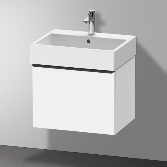 Duravit D-Neo 梳妝台搭配 1 個拉出式隔層 霧面白色