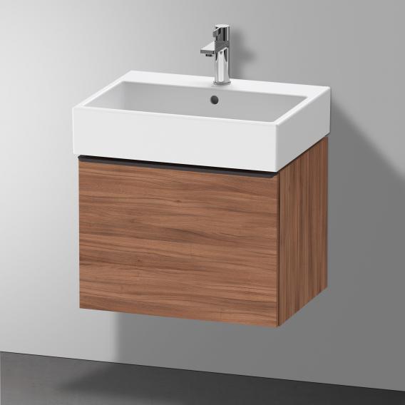 Duravit D-Neo vanity unit with 1 pull-out compartment natural walnut