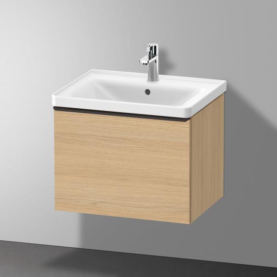 Duravit D-Neo vanity unit with 1 pull-out compartment natural oak