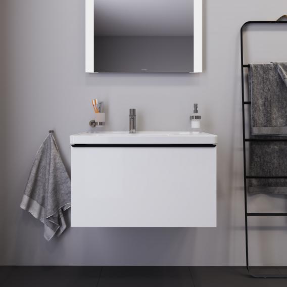 Duravit D-Neo vanity unit with 1 pull-out compartment white high gloss