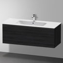 Duravit D-Neo vanity unit with 1 pull-out compartment black oak