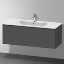 Duravit D-Neo vanity unit with 1 pull-out compartment matt graphite