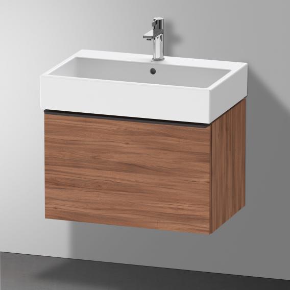 Duravit D-Neo vanity unit with 1 pull-out compartment natural walnut