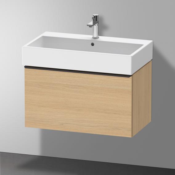 Duravit D-Neo 梳妝台搭配 1 個拉出式隔層天然橡木