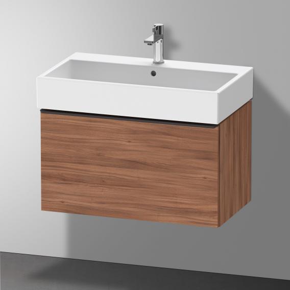 Duravit D-Neo vanity unit with 1 pull-out compartment natural walnut