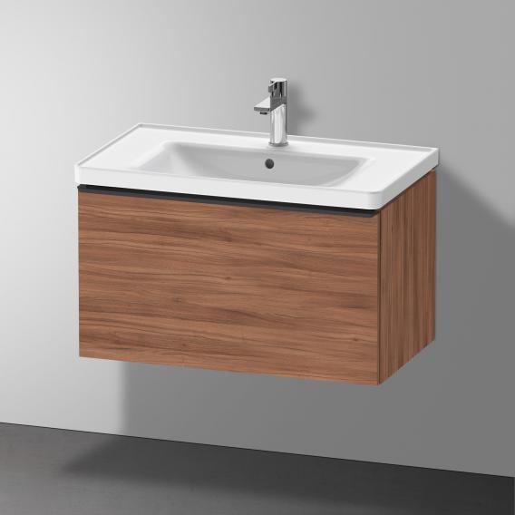 Duravit D-Neo vanity unit with 1 pull-out compartment natural walnut