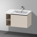 Duravit D-Neo vanity unit with 1 pull-out compartment and 1 shelf element