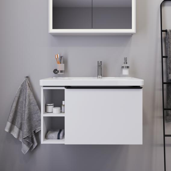 Duravit D-Neo vanity unit with 1 pull-out compartment and 1 shelf element