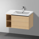 Duravit D-Neo vanity unit with 1 pull-out compartment and 1 shelf element
