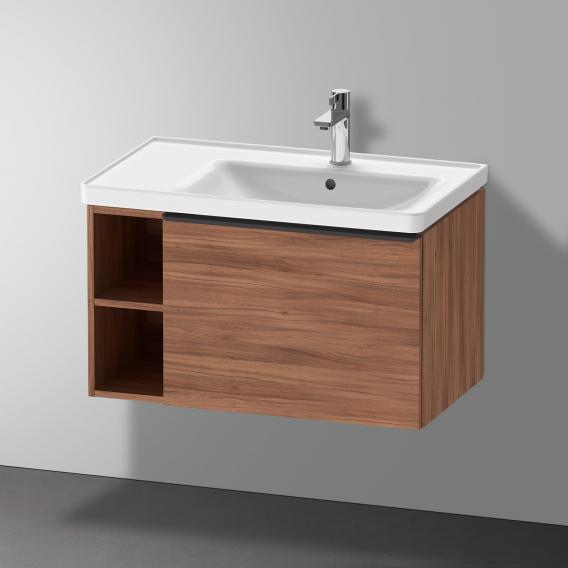 Duravit D-Neo vanity unit with 1 pull-out compartment and 1 shelf element