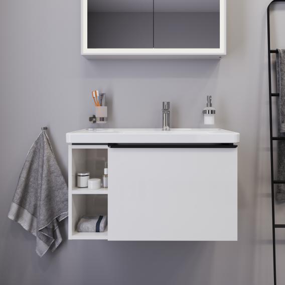 Duravit D-Neo vanity unit with 1 pull-out compartment and 1 shelf element