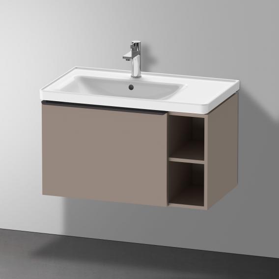 Duravit D-Neo vanity unit with 1 pull-out compartment and 1 shelf element