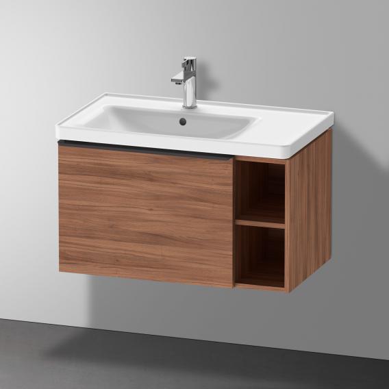 Duravit D-Neo vanity unit with 1 pull-out compartment and 1 shelf element