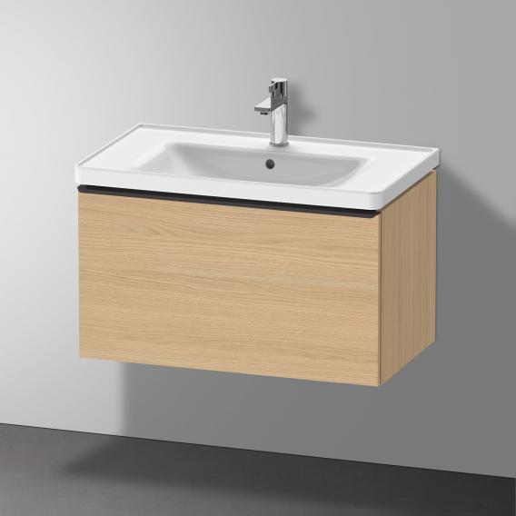 Duravit D-Neo vanity unit with 1 pull-out compartment natural oak