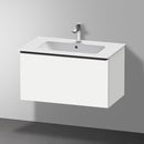 Duravit D-Neo vanity unit with 1 pull-out compartment matt white