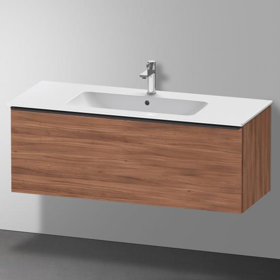 Duravit D-Neo vanity unit with 1 pull-out compartment natural walnut