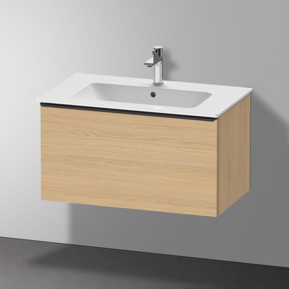 Duravit D-Neo vanity unit with 1 pull-out compartment natural oak