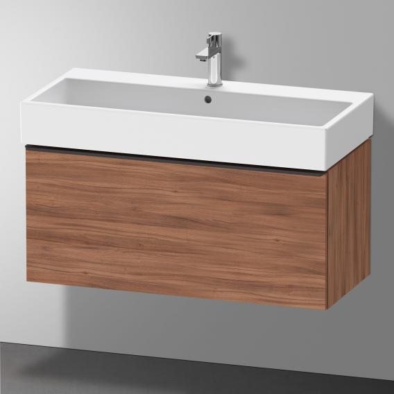 Duravit D-Neo vanity unit with 1 pull-out compartment natural walnut