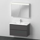 Duravit D-Neo 洗臉盆、梳妝台和鏡子