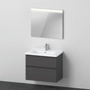 Duravit D-Neo 洗臉盆、梳妝台和鏡子