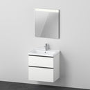 Duravit D-Neo 洗臉盆、梳妝台和鏡子